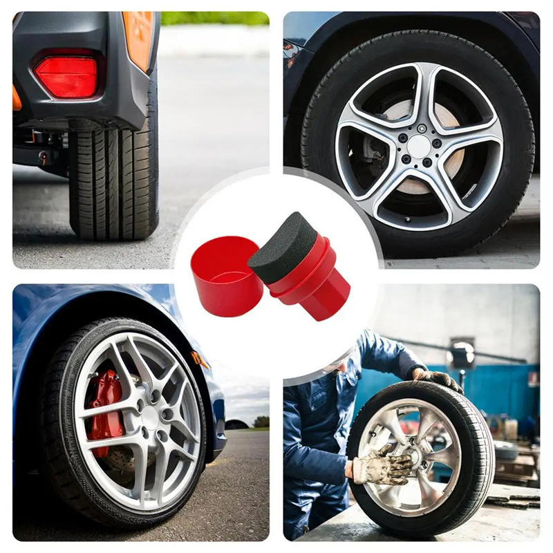 Car Tire Waxing Sponge Car Wax - Wax Applicator Pad ulasan dan harga