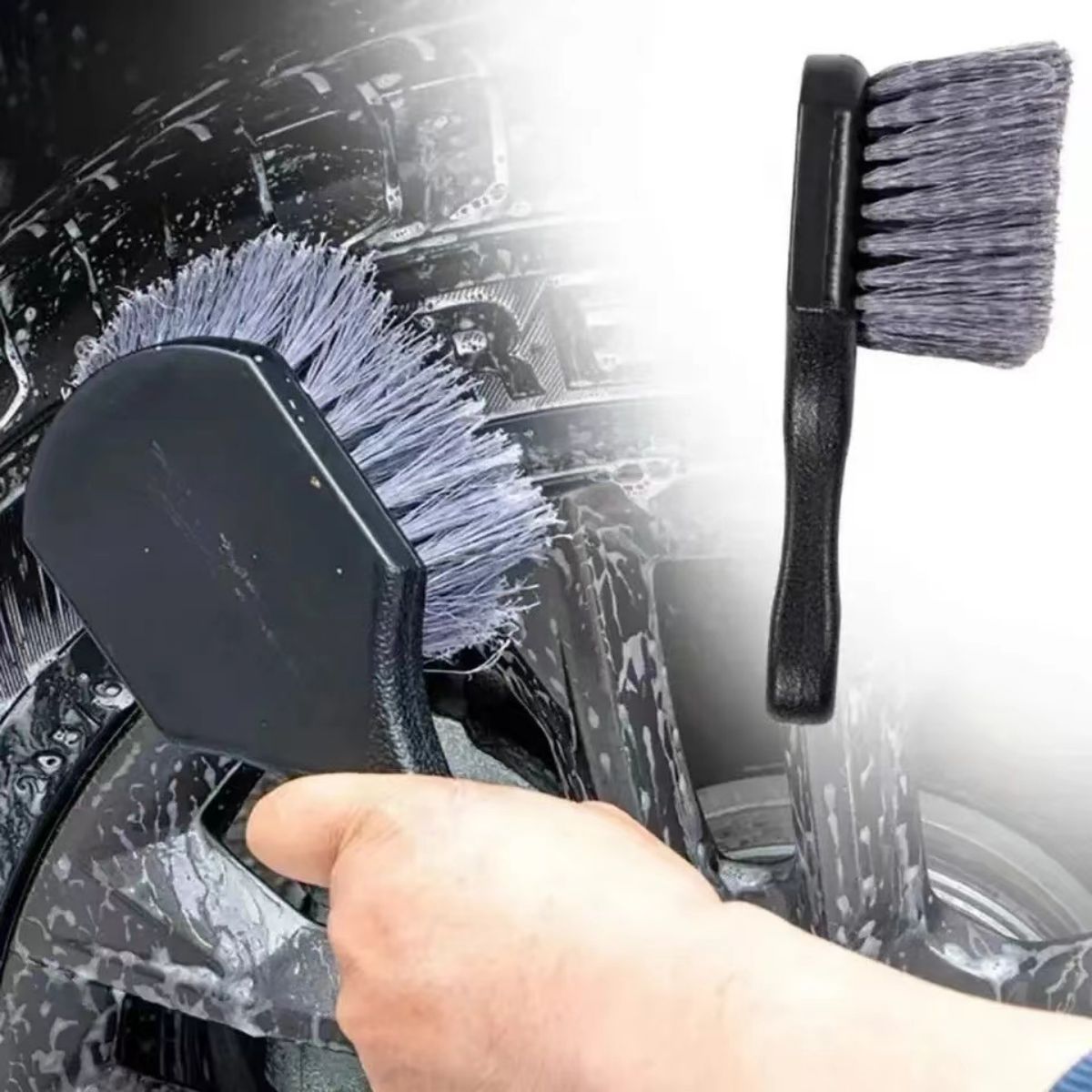 Car Wheel Cleaning Brush Detai - Detailing Brush Set ulasan dan harga